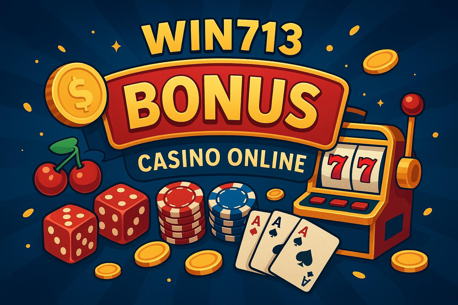 O bônus promocional WIN713 é uma ótima maneira de começar sua aventura