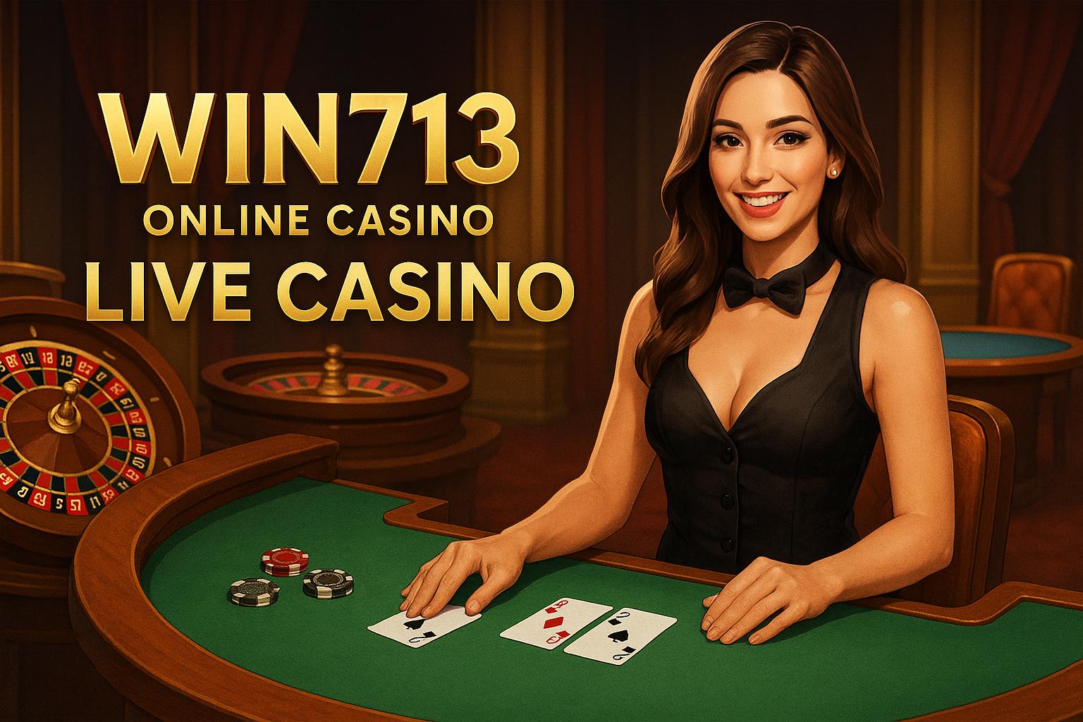 O WIN713 Live Casino lança promoções regularmente