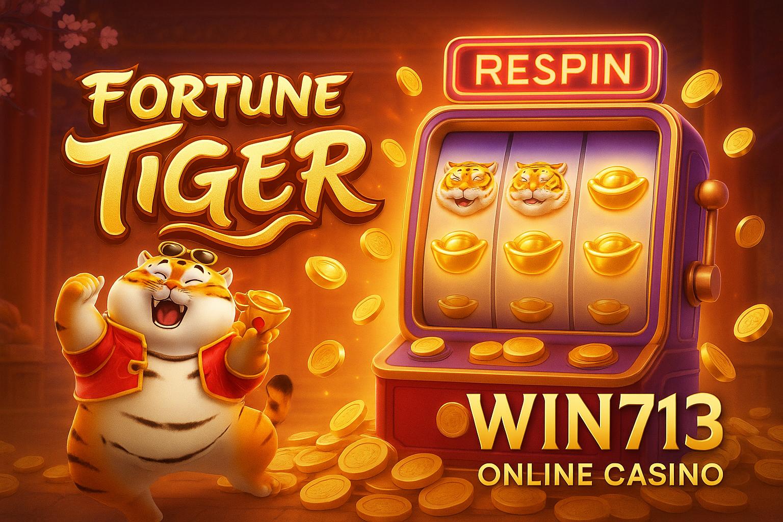 Fortune Tiger é um jogo imperdível no WIN713 Casino