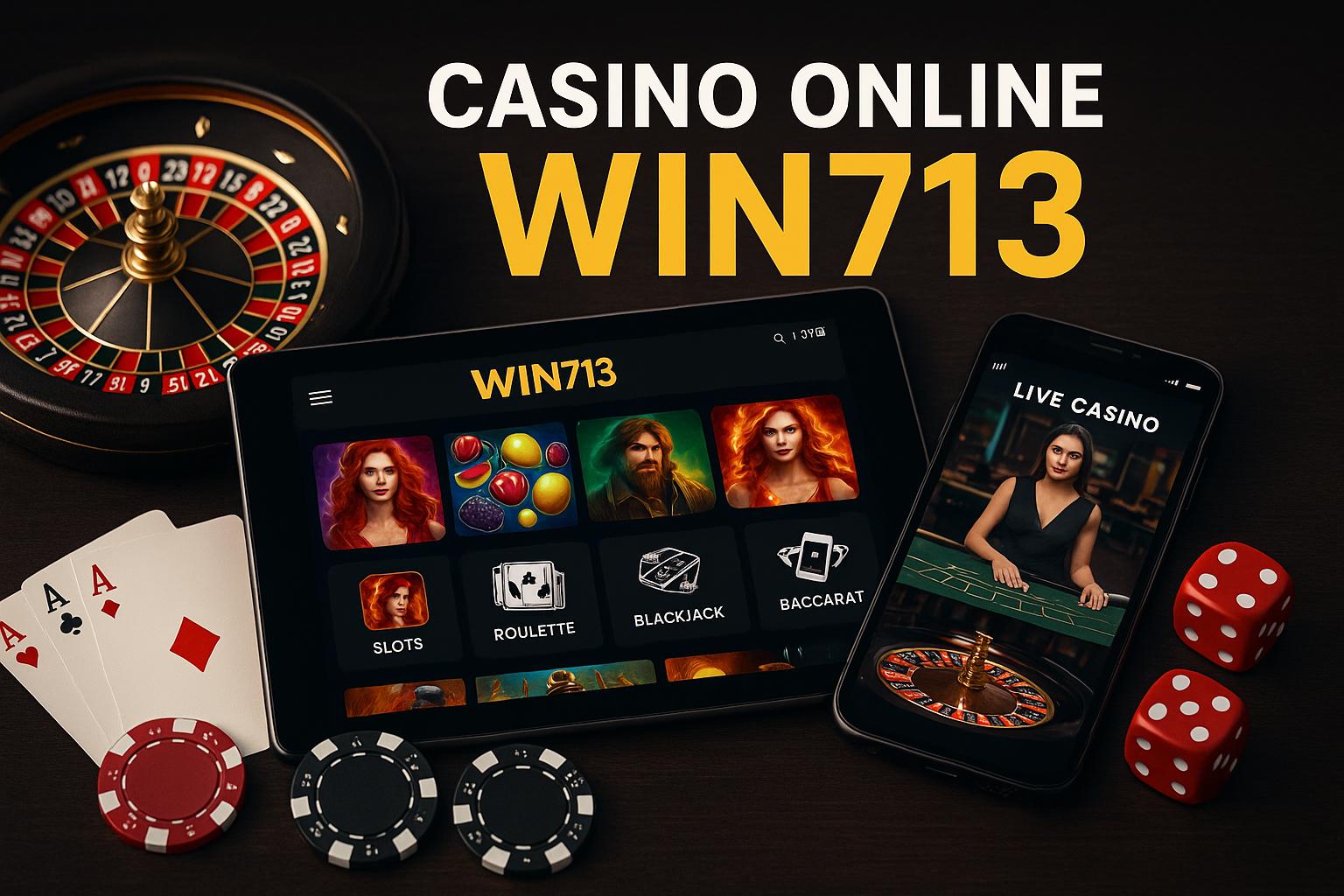Jogos de cassino online WIN713